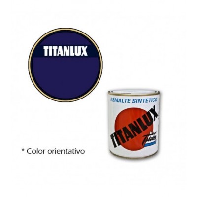 ESMALTE AZUL COBALTO   750ml TITANLUX  542