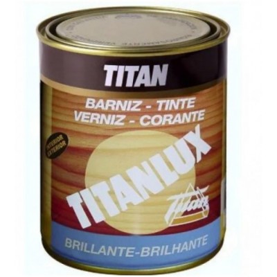 BARNIZ TINTE SINT.DECO. TITAN  CEREZO 1005 1L***