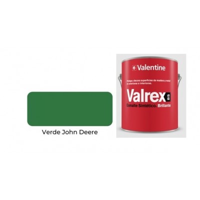 ESMALTE VERDE JOHN DEERE  375ml  VALPINTURA 525 ***