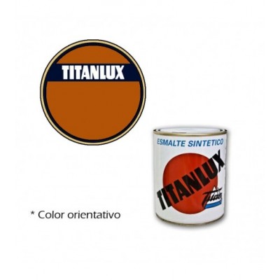 ESMALTE TABACO  750ml TITANLUX  544 ***