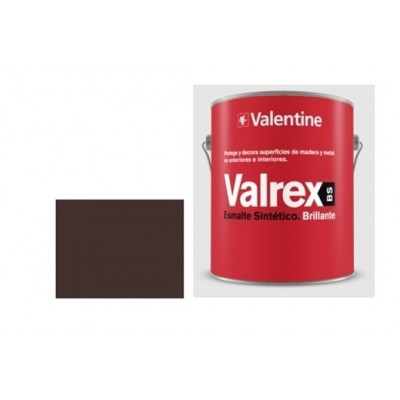 ESMALTE MARRON   375ml RAL  VALPINTURA   8017***