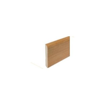 RODAPIE CURVO 70x14 MDF MELAM. C/REDONDO ROB.RO 2.24m RU