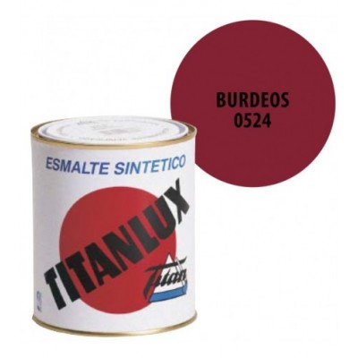 ESMALTE ROJO BURDEOS   750ml  BRILLANTE  524 