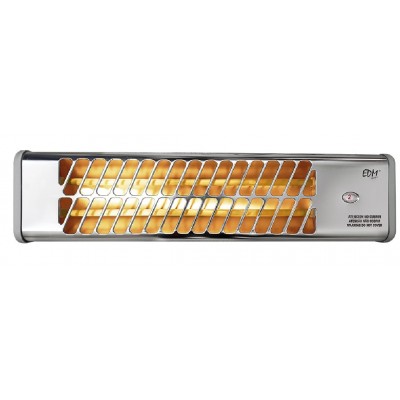 ESTUFA CUARZO PARA BAÑO 2 BARRAS 600-1200W ORIEN EDM