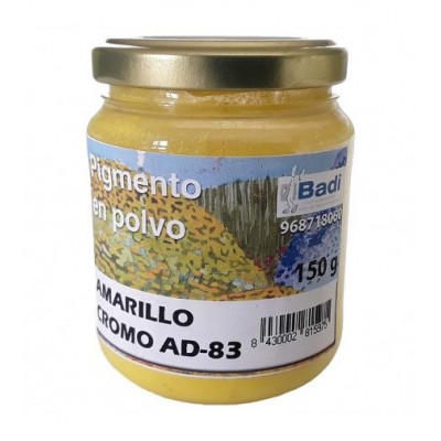 PIGMENTO POLVO AMARILLO CROMO AD-83 150gr