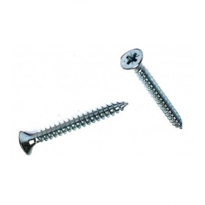 TORNILLO DIN 7505-A   3,5  X 25  CINC C/PLANA PZ***