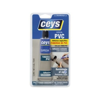 PEGAMENTO PARA PVC TUBO 70ml 501029 CEYS