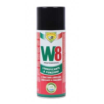 SPRAY ACEITE LUBRICANTE AFLOJA TODO  W8 BASE 400ml ECO