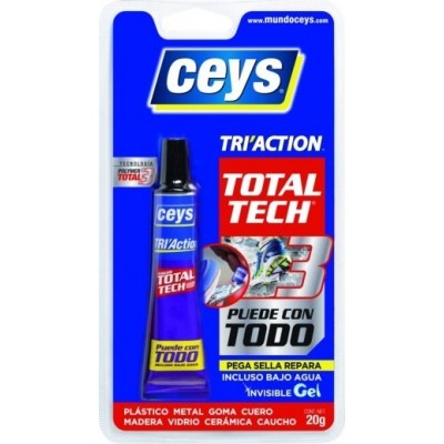 ADHESIVO SELLADOR TRI-ACTION 20gr TOTAL TECH CEYS