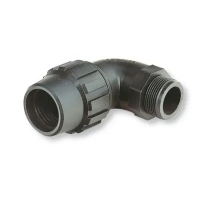 CODO FITTING 90º ROSCA MACHO   P.E. 20 - 1/2"