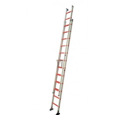 ESCALERA FIBRA VIDRIO 100% EXTENSIBLE -VOLTA DUAL 2X14PELD