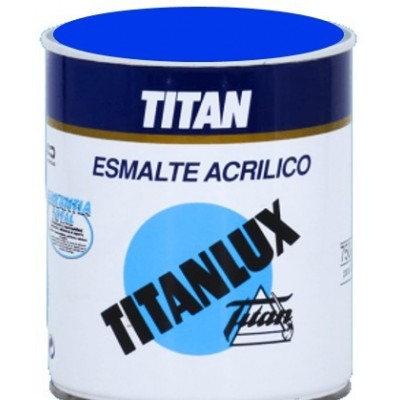 ESMALTE AZUL LUMINOSO   750ml 3539 BRIL  ACRIL. TX. TITAN