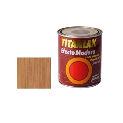 TITANLAK EFECTO MADERA NOGAL CLARO 2809 750ml