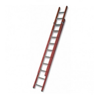 ESCALERA FIBRA VIDRIO EXTENSIBLE S-67 P/ALUM 2 X 07